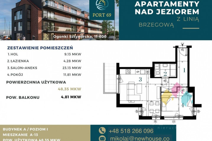 Mieszkanie Sprzedaż Ogonki Sztynorcka